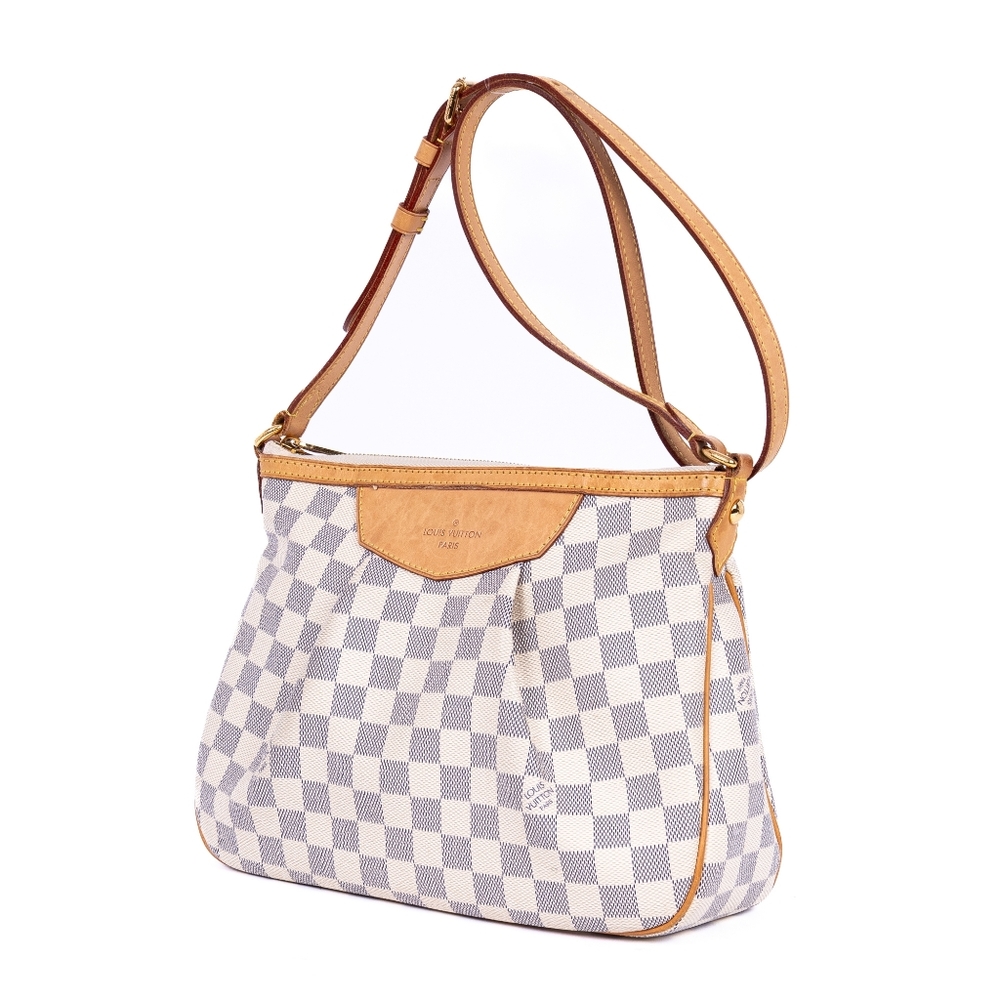 💯% AUTH Louis Vuitton Azure Siracusa Crossbody